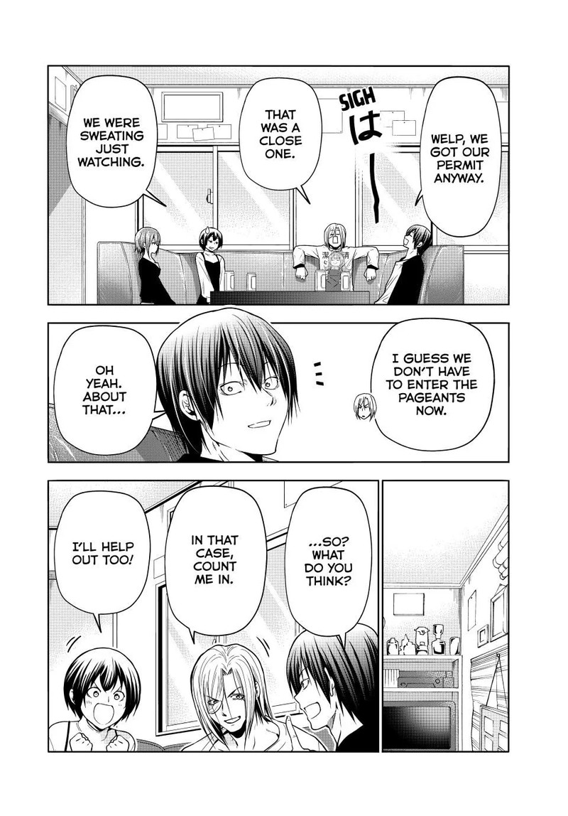 Grand Blue Manga Chapter 91 page 39 - Inspection! scene