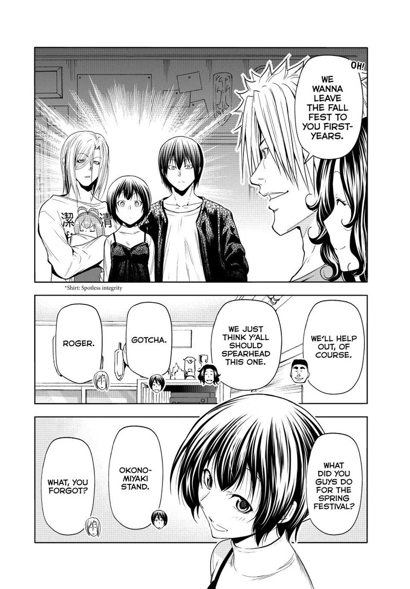 Grand Blue Manga Chapter 91 page 4 - Inspection! scene