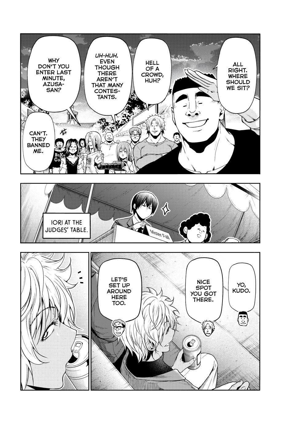 Grand Blue Manga Chapter 93 page 23 - Entry! scene