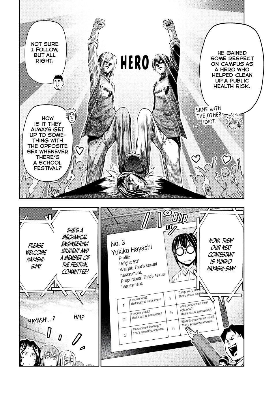 Grand Blue Manga Chapter 93 page 25 - Entry! scene