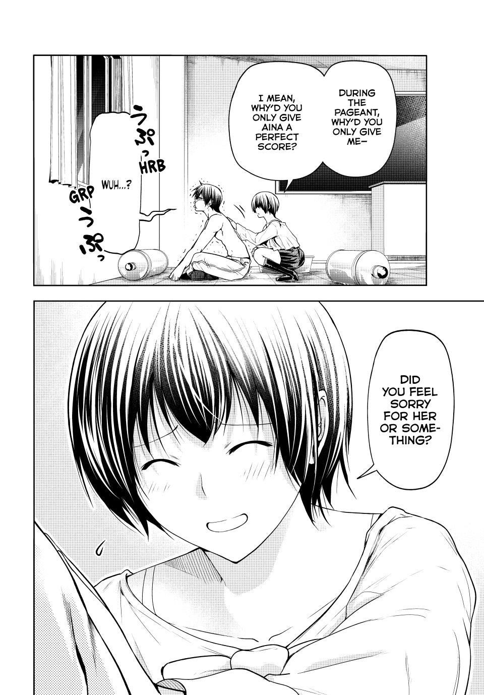 Grand Blue Manga Chapter 94 page 25 - Answer scene