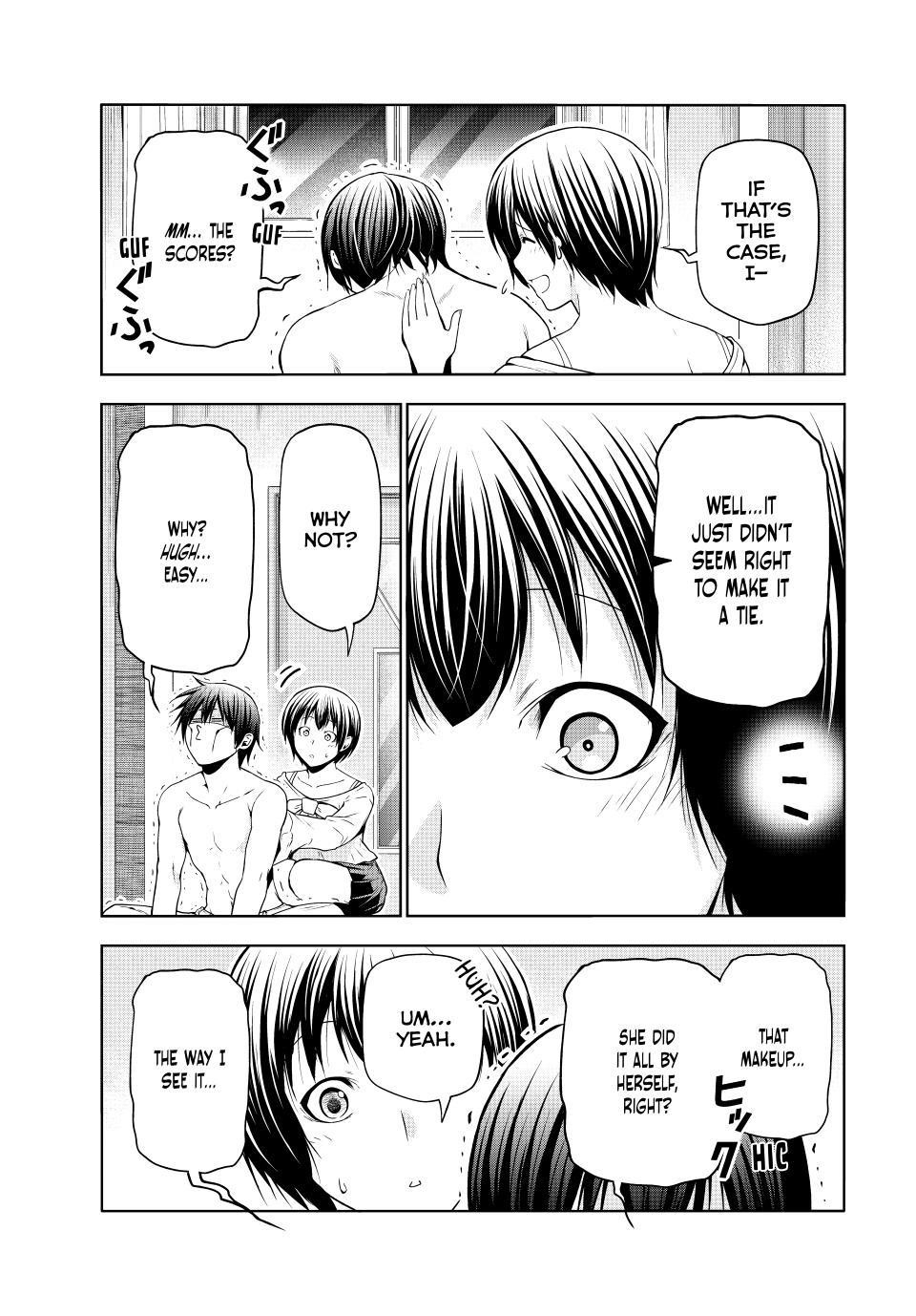 Grand Blue Manga Chapter 94 page 26 - Answer scene