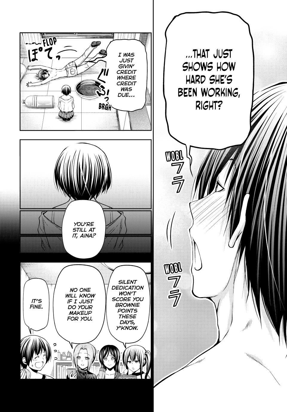 Grand Blue Manga Chapter 94 page 27 - Answer scene