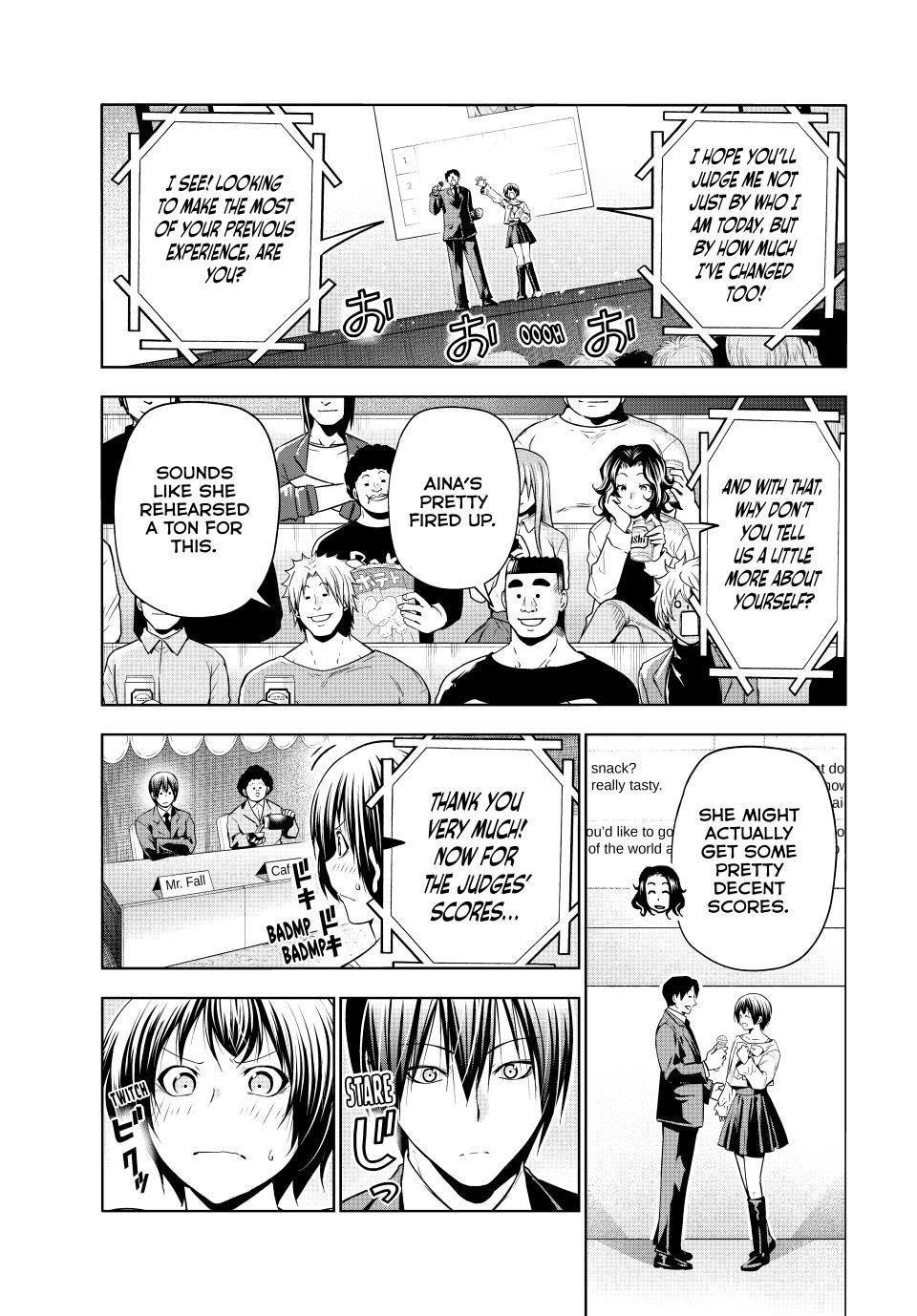 Grand Blue Manga Chapter 94 page 3 - Answer scene