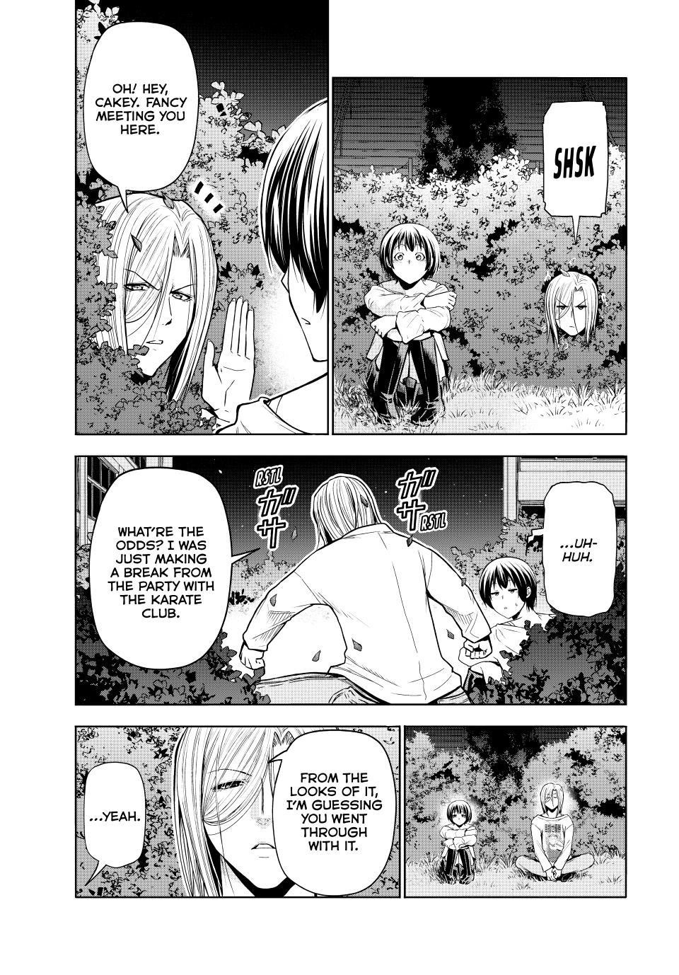 Grand Blue Manga Chapter 94 page 37 - Answer scene