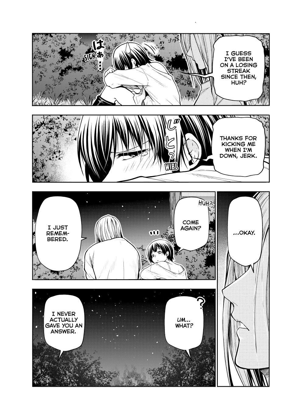 Grand Blue Manga Chapter 94 page 41 - Answer scene