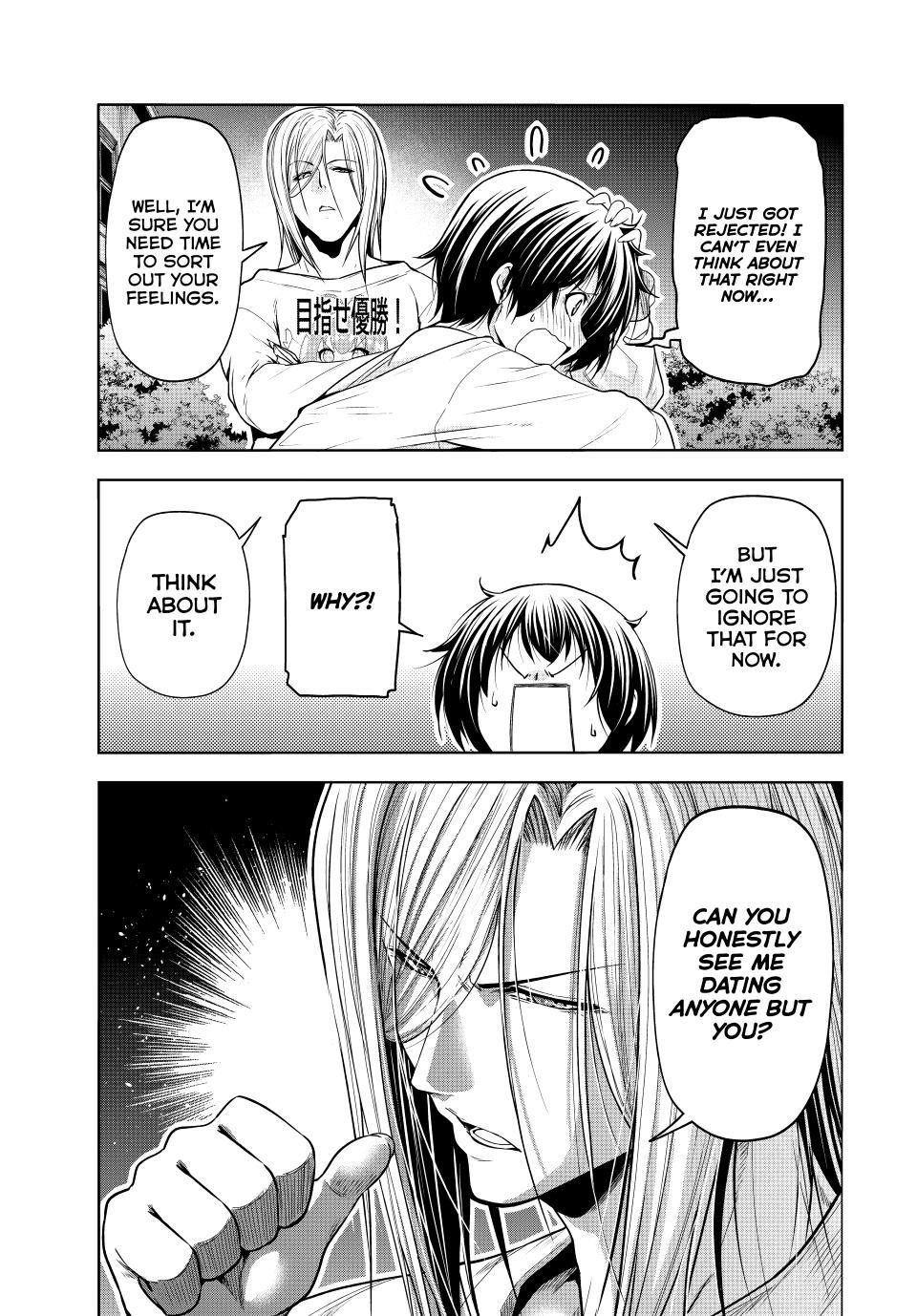 Grand Blue Manga Chapter 94 page 44 - Answer scene