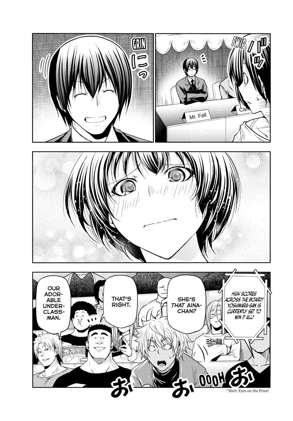 Grand Blue Manga Chapter 94 page 5 - Answer scene
