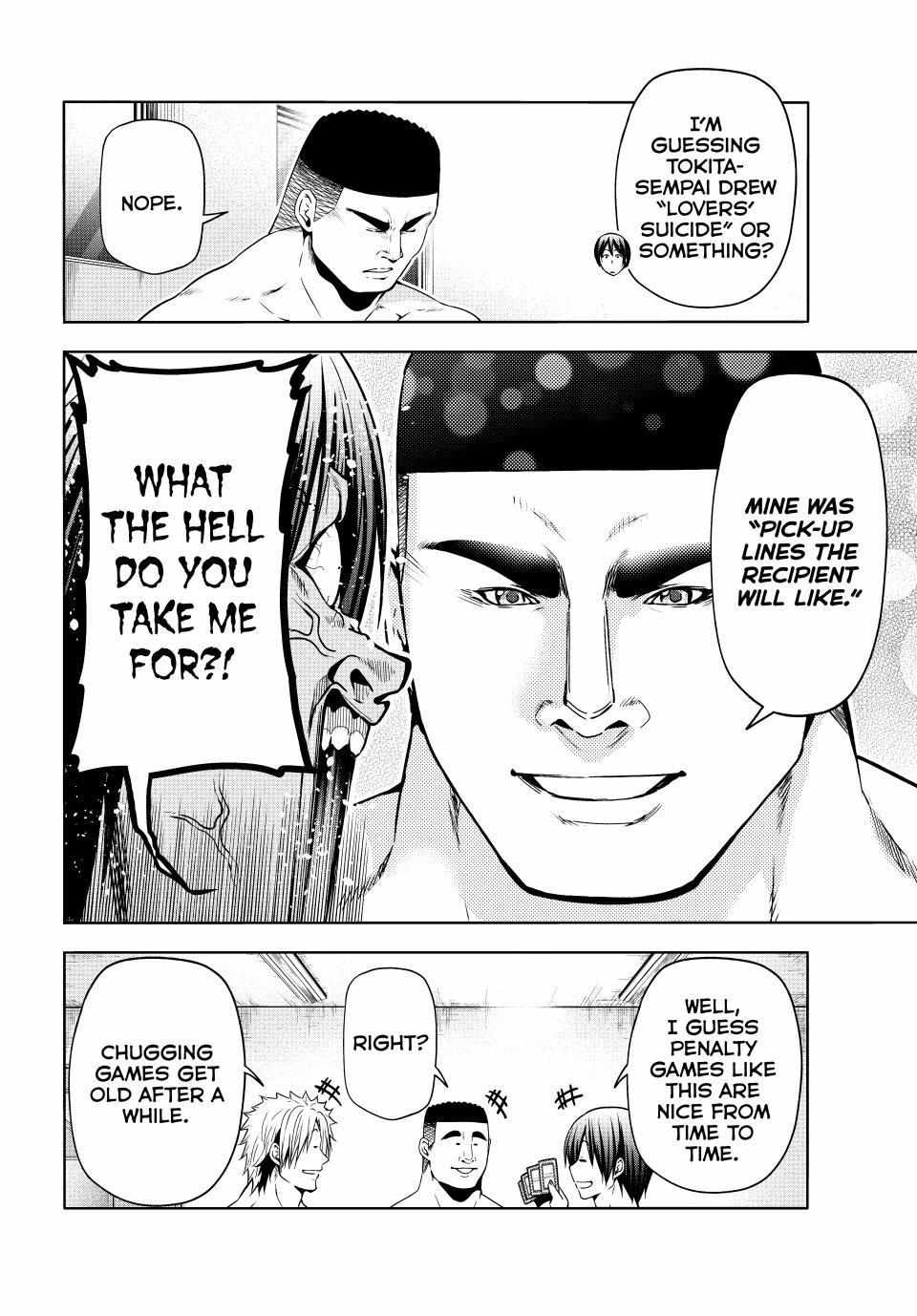 Grand Blue Manga Chapter 95 page 19 - The Night Is Still Young scene