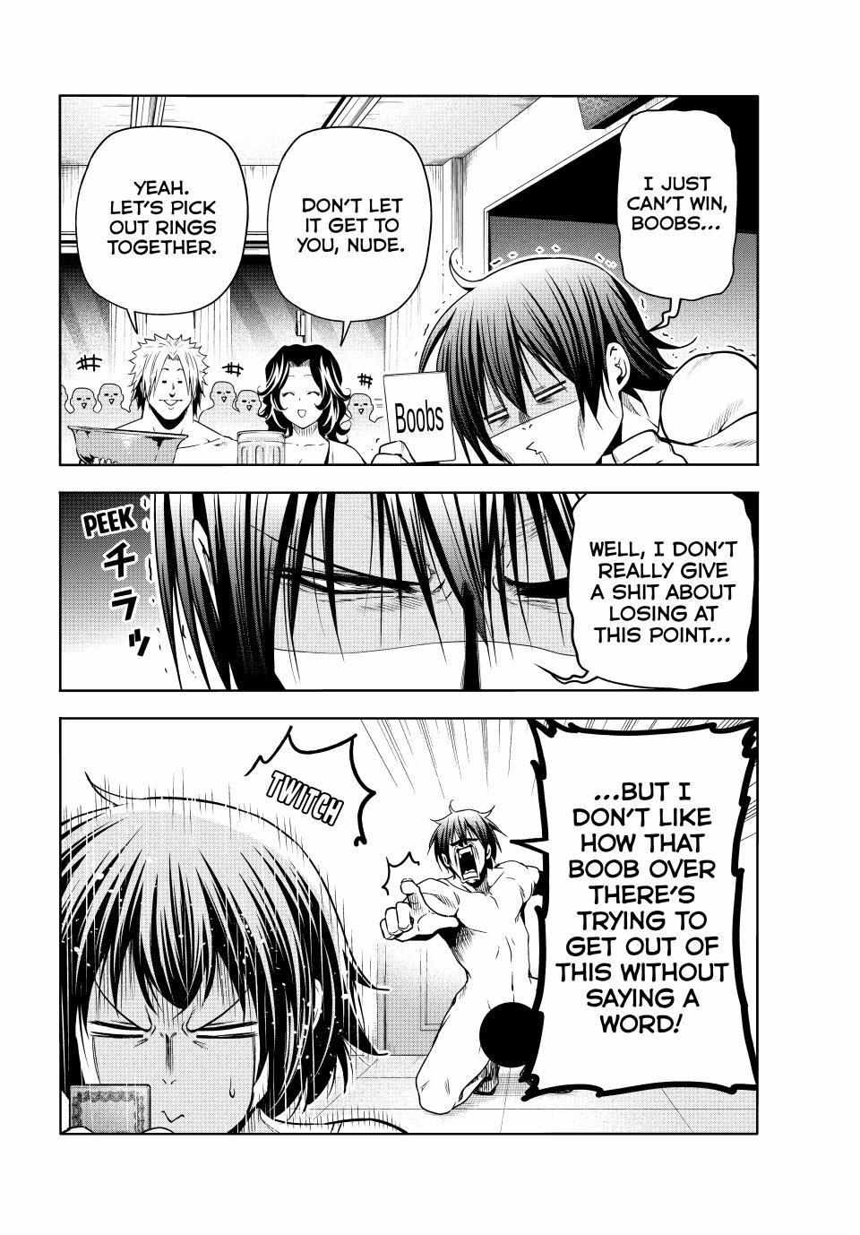 Grand Blue Manga Chapter 95 page 29 - The Night Is Still Young scene