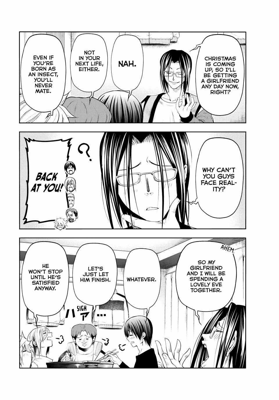 Grand Blue Manga Chapter 96 page 16 - Collective Inteligence scene