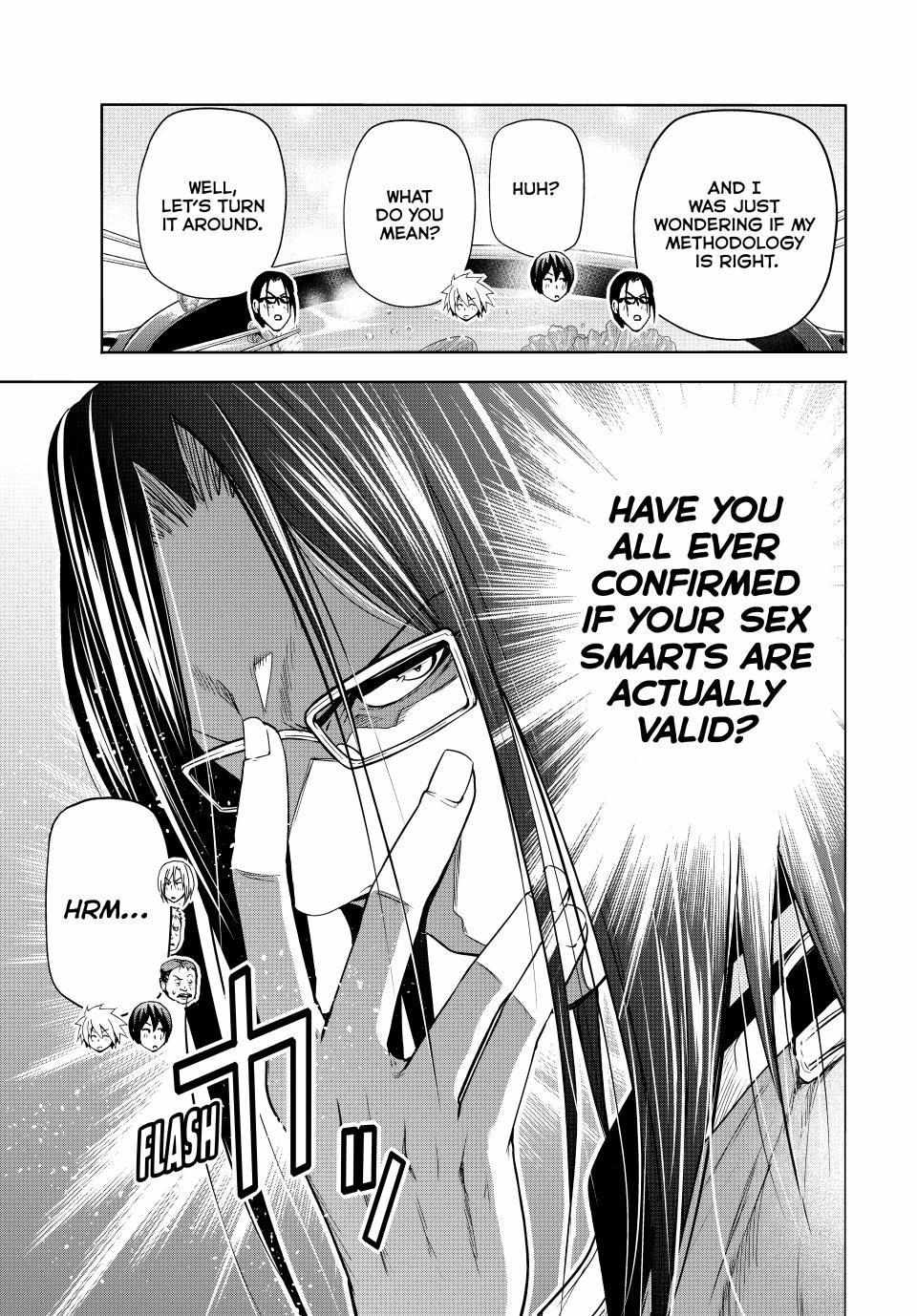Grand Blue Manga Chapter 96 page 17 - Collective Inteligence scene