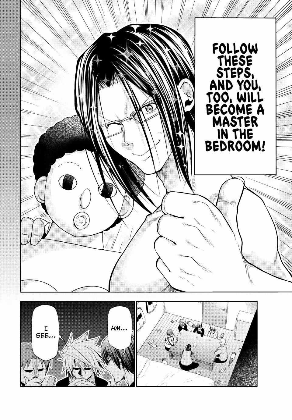 Grand Blue Manga Chapter 96 page 32 - Collective Inteligence scene