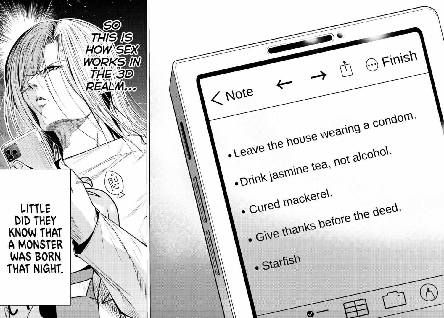 Grand Blue Manga Chapter 96 page 34 - Collective Inteligence scene