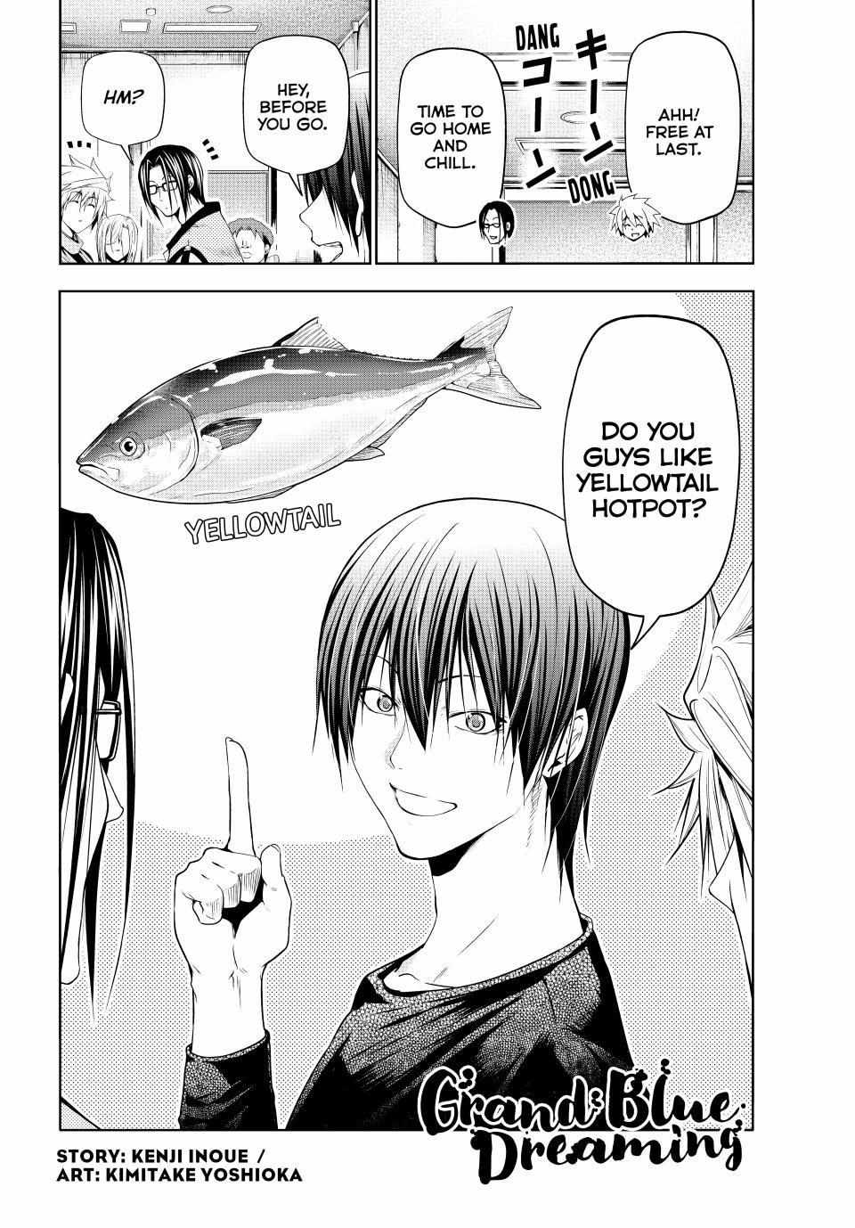 Grand Blue Manga Chapter 96 page 4 - Collective Inteligence scene