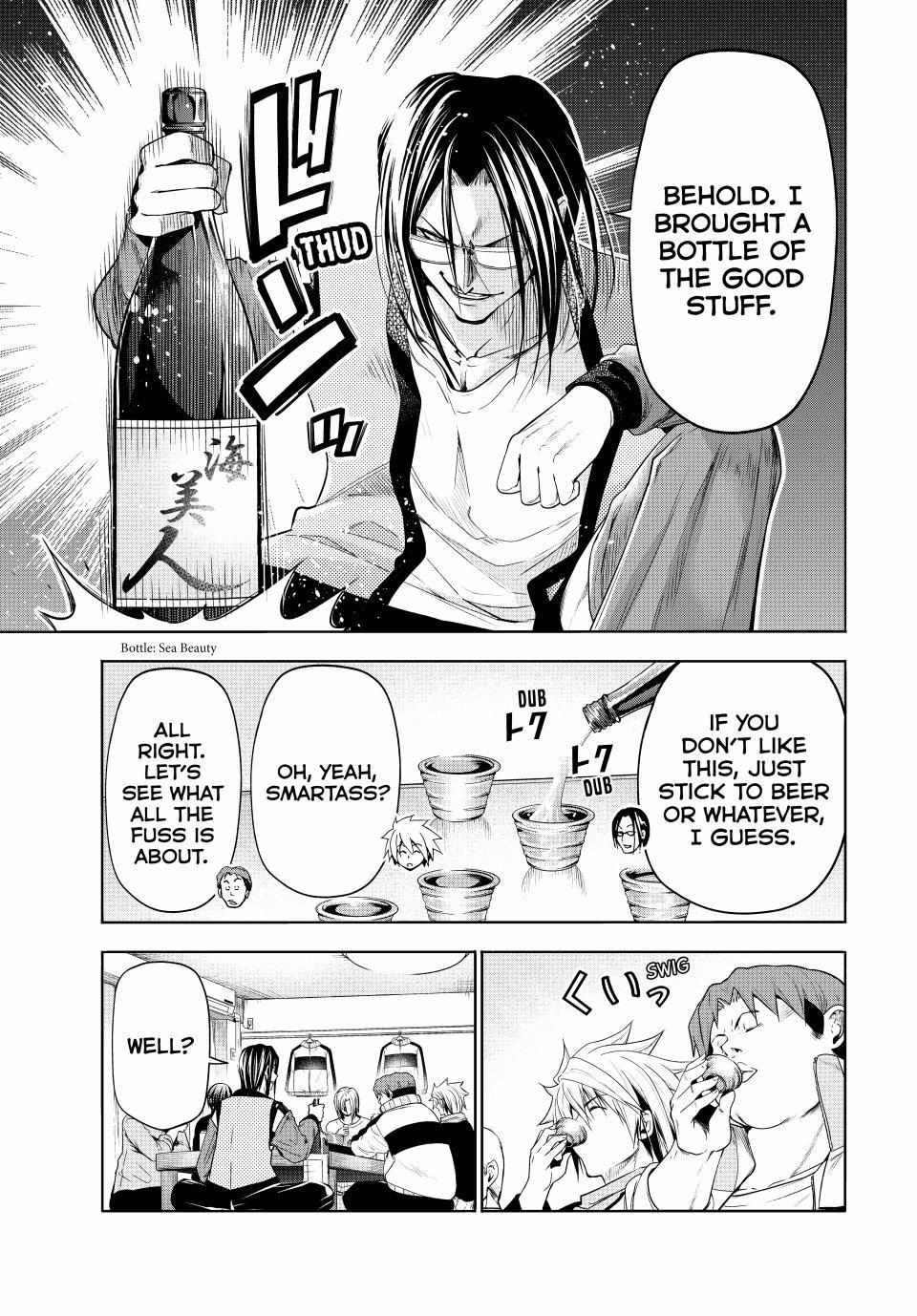 Grand Blue Manga Chapter 96 page 9 - Collective Inteligence scene