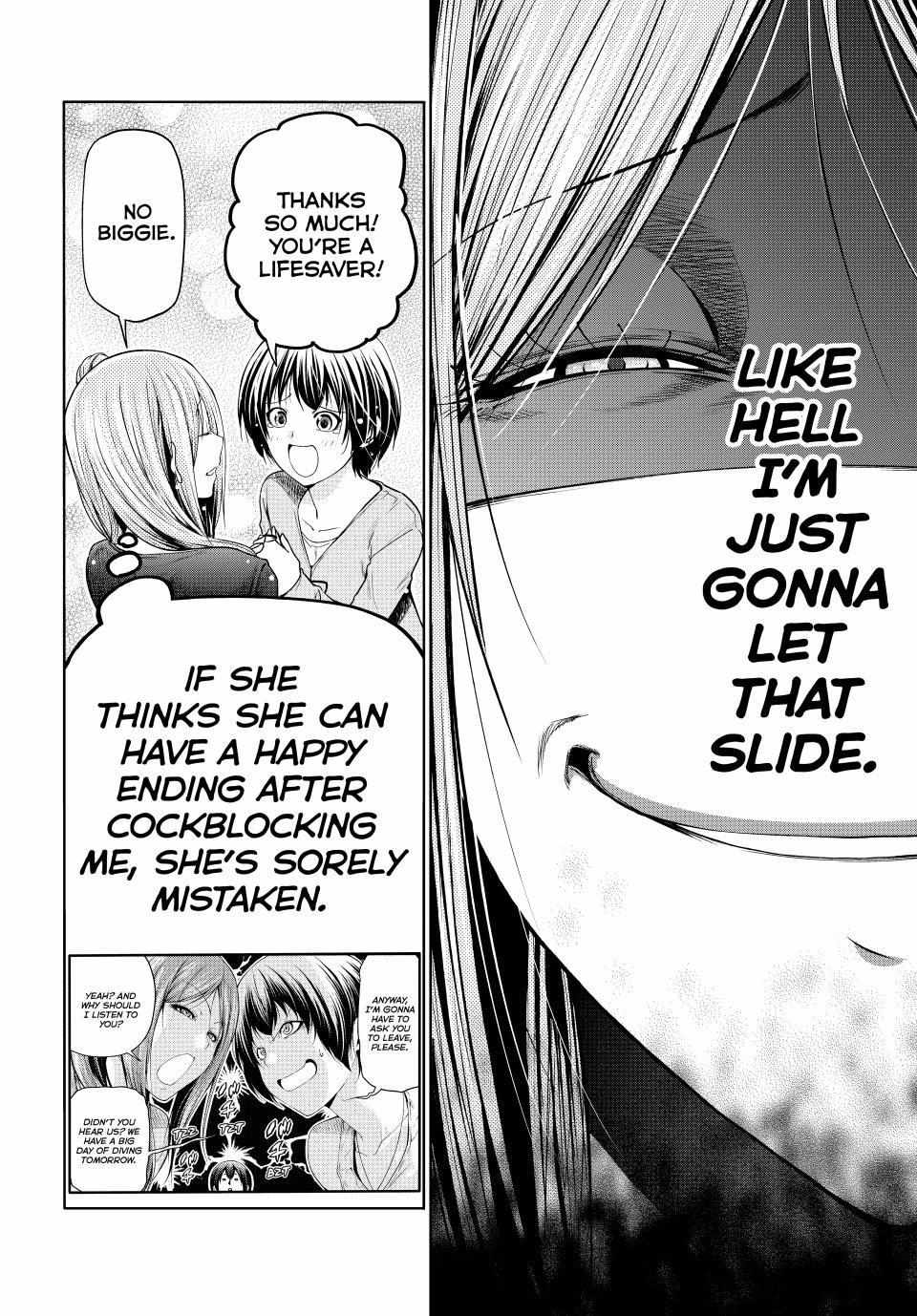 Grand Blue Manga Chapter 97 page 13 - Dressed for Success scene