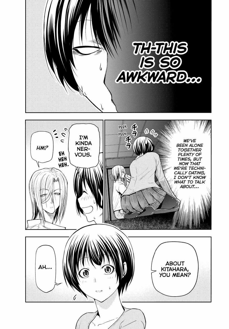 Grand Blue Manga Chapter 97 page 18 - Dressed for Success scene