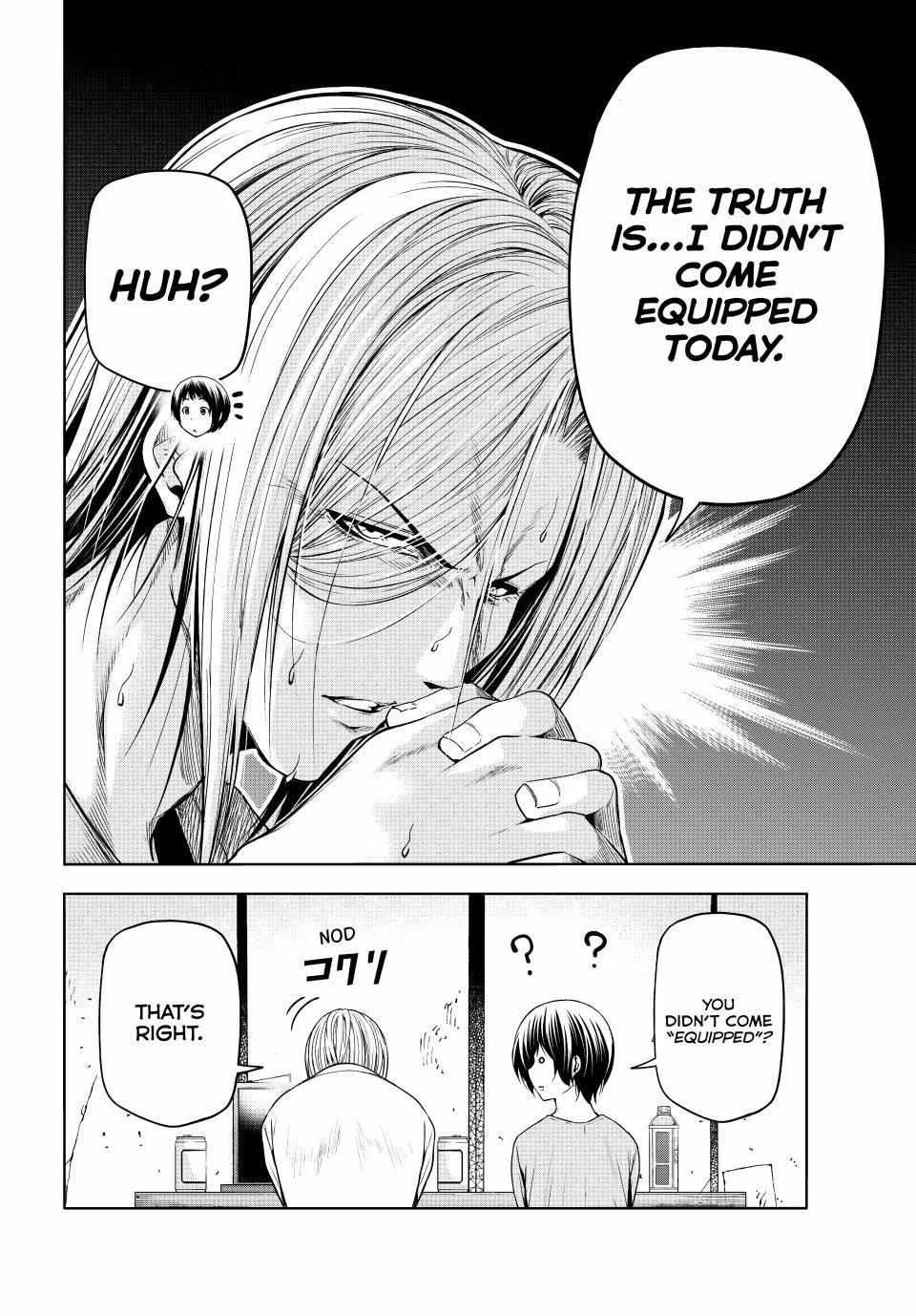 Grand Blue Manga Chapter 97 page 23 - Dressed for Success scene