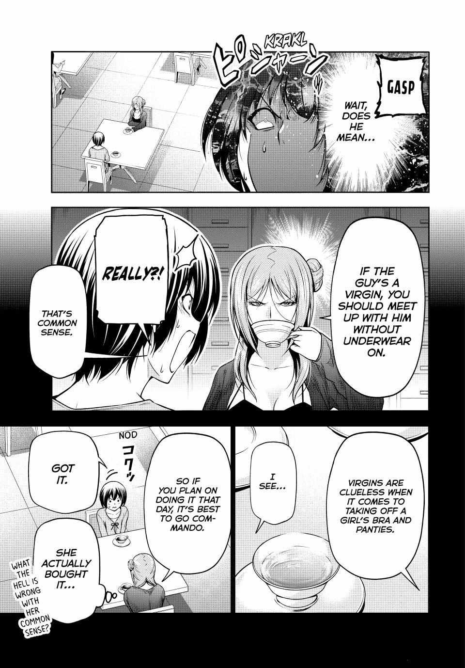 Grand Blue Manga Chapter 97 page 24 - Dressed for Success scene