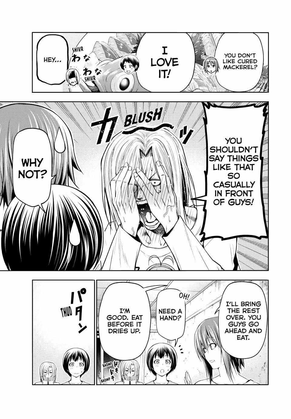 Grand Blue Manga Chapter 97 page 33 - Dressed for Success scene