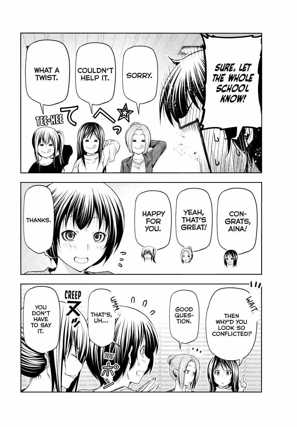 Grand Blue Manga Chapter 97 page 7 - Dressed for Success scene
