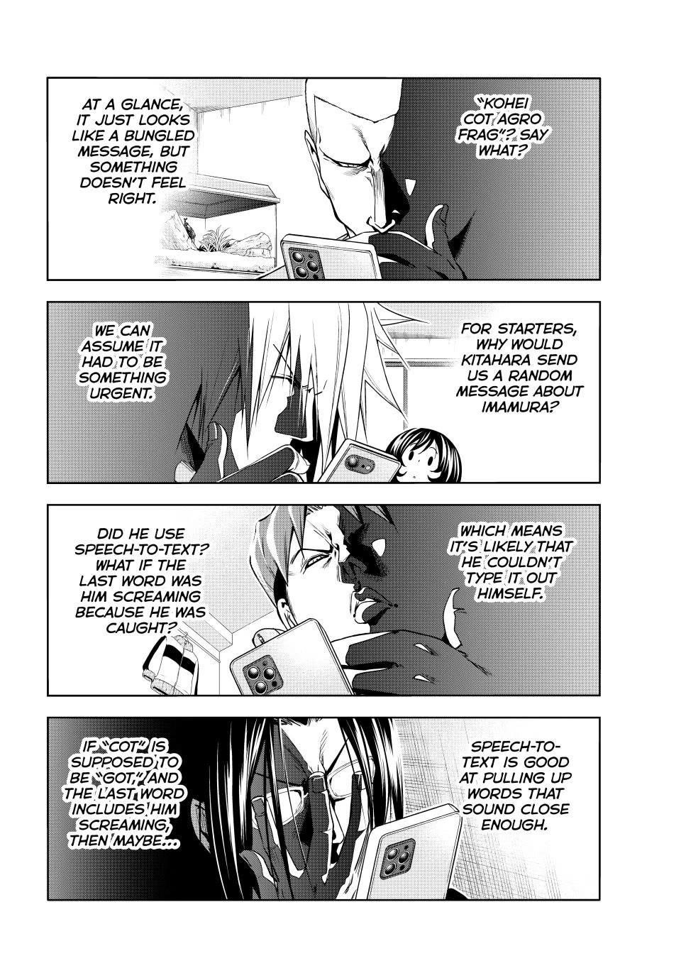 Grand Blue Manga Chapter 98 page 14 - Risk Factor scene