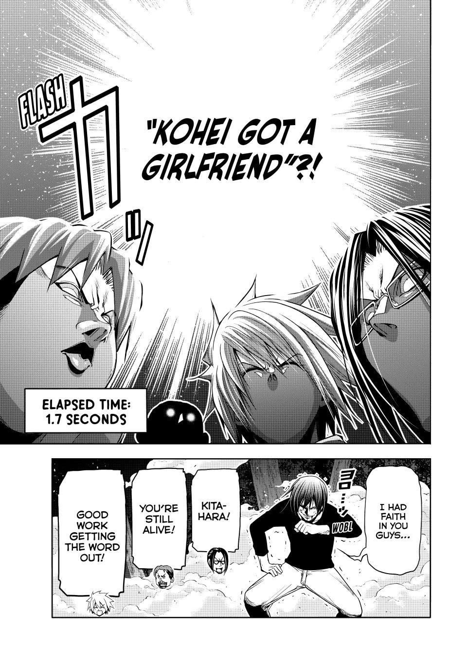 Grand Blue Manga Chapter 98 page 15 - Risk Factor scene