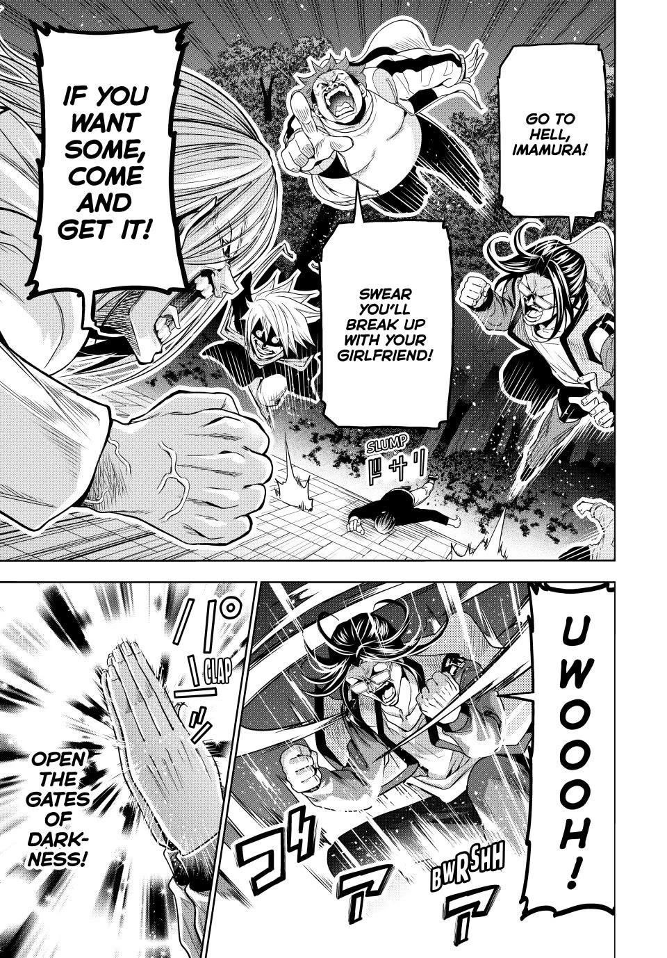 Grand Blue Manga Chapter 98 page 18 - Risk Factor scene