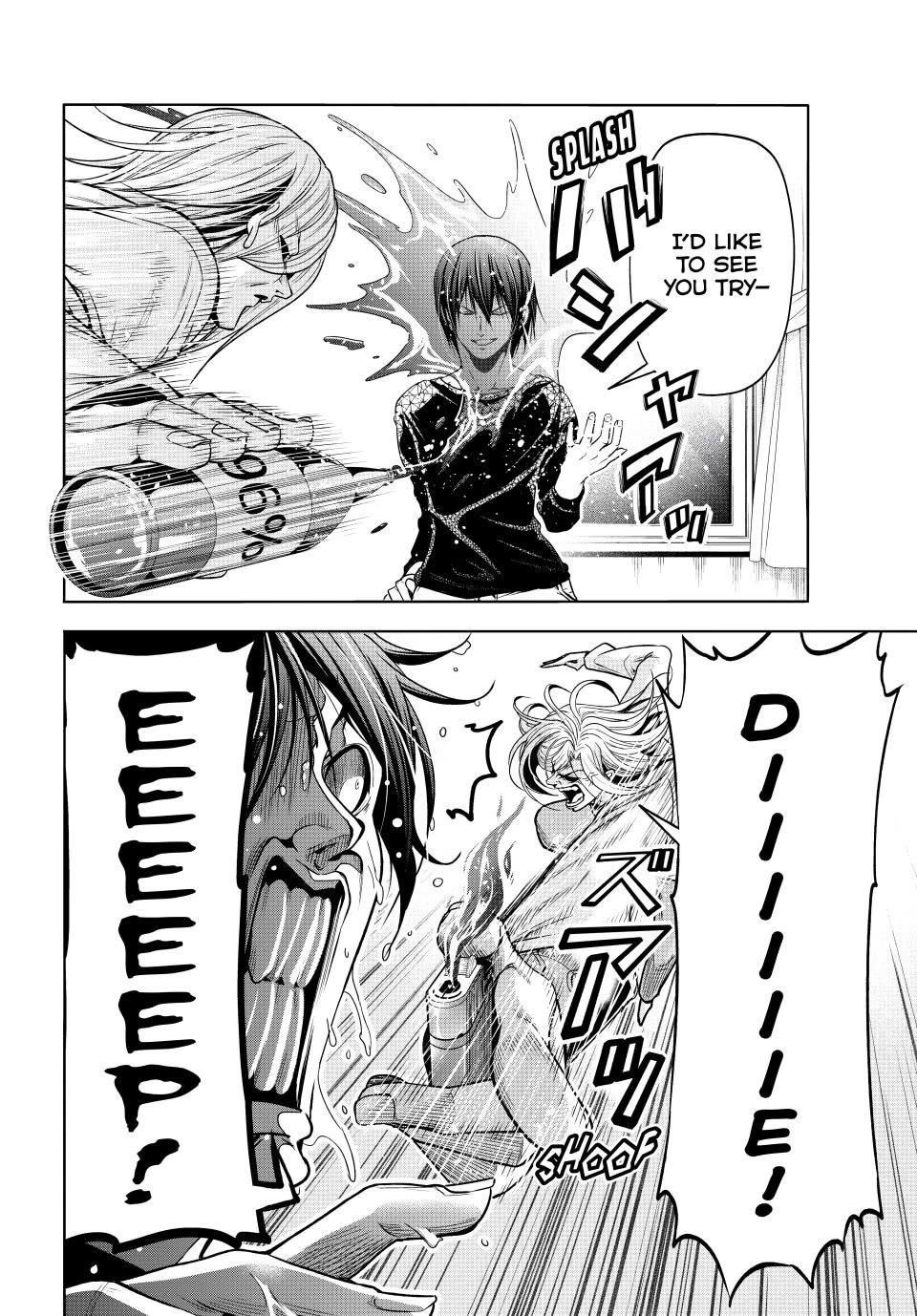 Grand Blue Manga Chapter 98 page 2 - Risk Factor scene