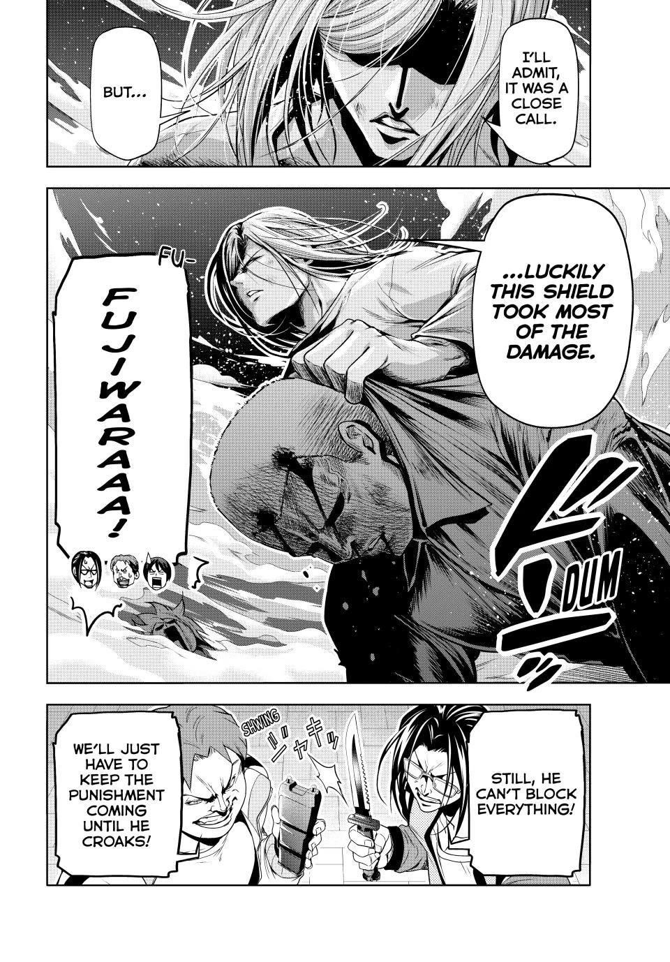 Grand Blue Manga Chapter 98 page 25 - Risk Factor scene