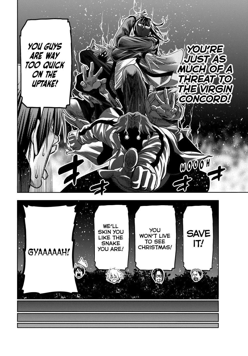 Grand Blue Manga Chapter 98 page 29 - Risk Factor scene