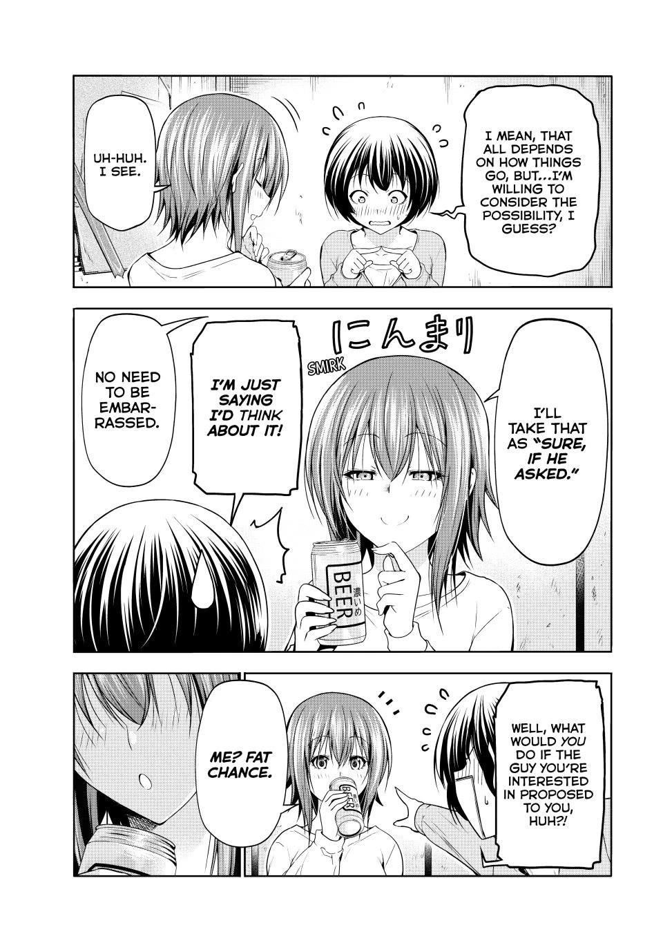 Grand Blue Manga Chapter 98 page 32 - Risk Factor scene