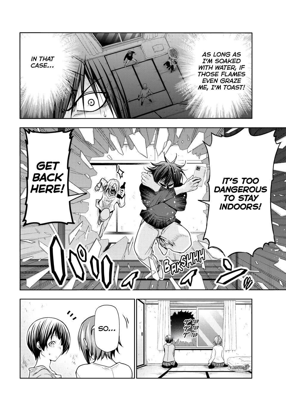 Grand Blue Manga Chapter 98 page 4 - Risk Factor scene