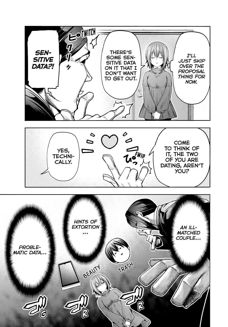 Grand Blue Manga Chapter 99 page 21 - Proposal scene