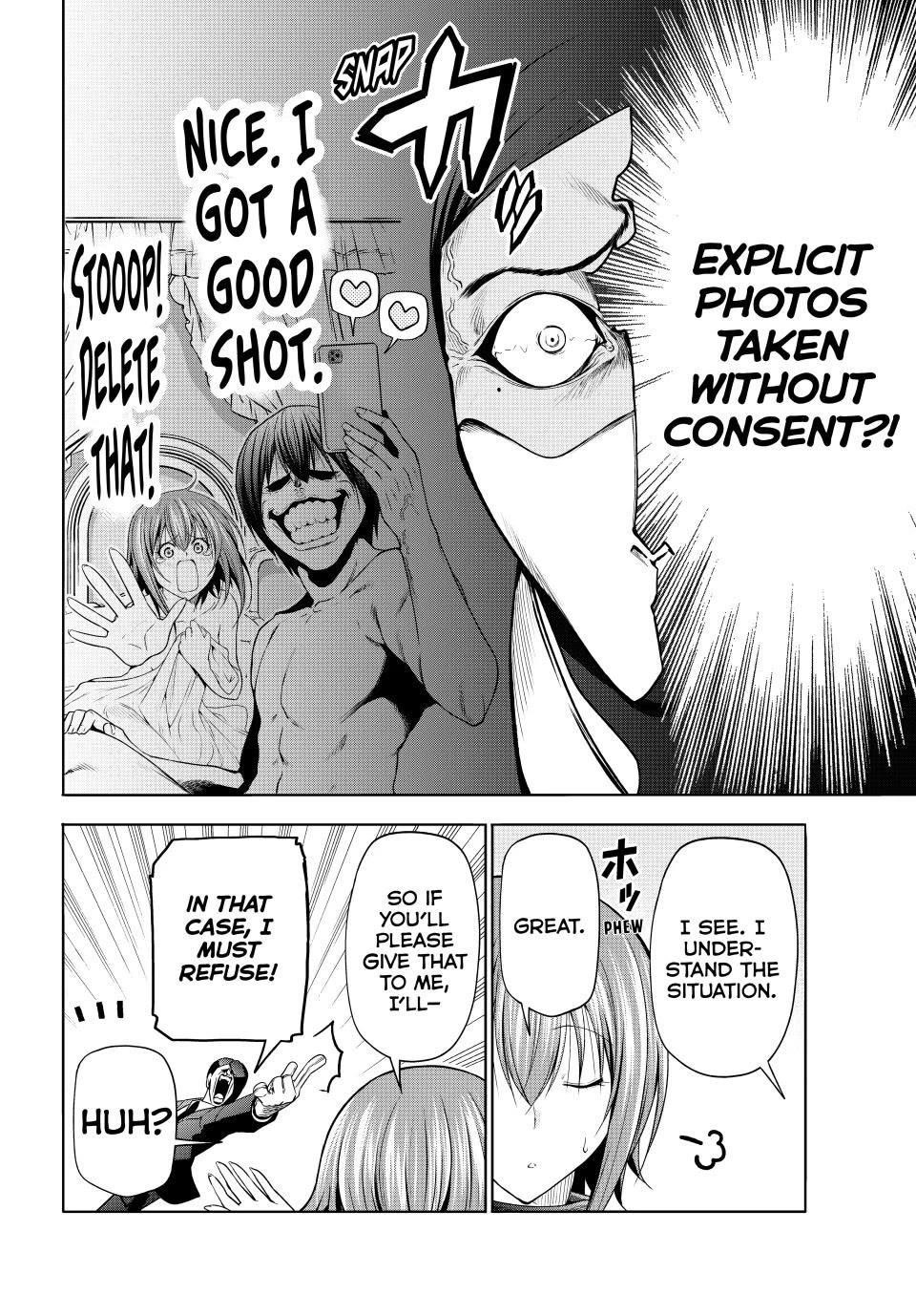 Grand Blue Manga Chapter 99 page 22 - Proposal scene