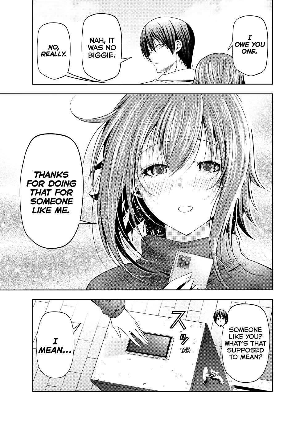 Grand Blue Manga Chapter 99 page 33 - Proposal scene